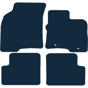 Image of the mat template for Fiat Panda (2012 - 2015) Car Mats