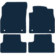 Image of the mat template for Vauxhall Astra (325mm Spacing) (2010 - 2016) Car Mats