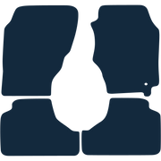 Image of the mat template for Jeep Cherokee Liberty/kj (2001 - 2008) Car Mats