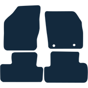 Image of the mat template for Ford C-Max (Alternative Shape) (2003 - 2011) Car Mats