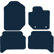 Image of the mat template for Ford Ranger P375 (2012 - 2022) Car Mats