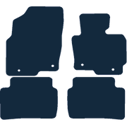 Image of the mat template for Mazda CX-5 (2012 - 2017) Car Mats