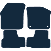 Image of the mat template for Skoda Citigo (2012 - 2019) Car Mats