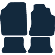 Image of the mat template for Volkswagen Corrado (1988 - 1995) Car Mats