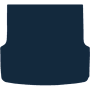 Image of the mat template for Skoda Octavia Estate (2008 - 2013) Boot Mat