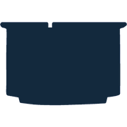 Image of the mat template for Volkswagen Polo (2009 - 2018) Boot Mat