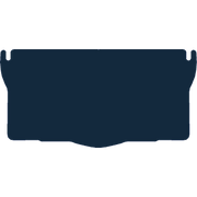 Image of the mat template for Citroen C1 (2005 - 2014) Boot Mat