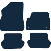 Image of the mat template for Citroen DS5 (2012 - 2015) Car Mats