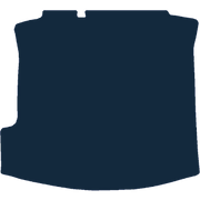 Image of the mat template for Volkswagen Bora (1999 - 2005) Boot Mat