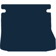 Image of the mat template for Renault Scenic (2009 - 2016) Boot Mat