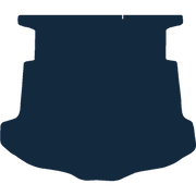 Image of the mat template for Ford Mondeo Hatchback (2007 - 2012) Boot Mat