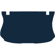 Image of the mat template for Vauxhall Tigra 2 Seater (2004 - 2009) Boot Mat