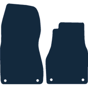 Image of the mat template for Aston Martin Vanquish (2013 - 2018) Car Mats