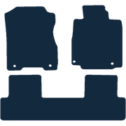 Image of the mat template for Honda CR-V (2012 - 2018) Car Mats