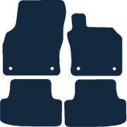 Image of the mat template for Audi A3 (2012 - 2020) Car Mats