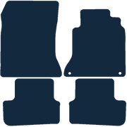 Image of the mat template for Mercedes-Benz A Class W176 (2012 - 2019) Car Mats