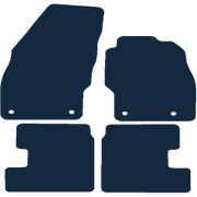 Image of the mat template for Vauxhall Adam (2013 - 2019) Car Mats