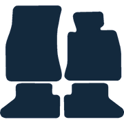 Image of the mat template for BMW 6 Series E64 (Convertible) (2004 - 2012) Car Mats