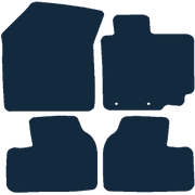 Image of the mat template for Suzuki Swift Sport (2012 - 2016) Car Mats