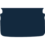 Image of the mat template for Chrysler PT Cruiser (2000 - 2008) Boot Mat