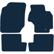 Image of the mat template for Toyota RAV4 (1994 - 2002) Car Mats