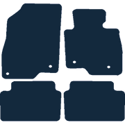 Image of the mat template for Mazda 6 Estate (2013 - 2019) Car Mats