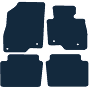 Image of the mat template for Mazda 6 Saloon (2013 - 2019) Car Mats