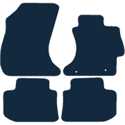 Image of the mat template for Subaru XV (2012 - 2017) Car Mats