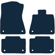 Image of the mat template for Lexus GS 250 (2013 - Present) Car Mats