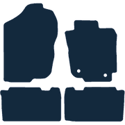 Image of the mat template for Toyota RAV4 (2013 - 2019) Car Mats