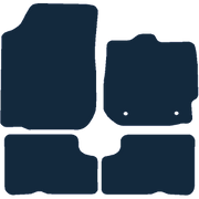 Image of the mat template for Dacia Duster (2010 - 2018) Car Mats