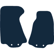 Image of the mat template for Aston Martin DB9 (2004 - 2012) Car Mats