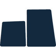 Image of the mat template for Lotus Elise (1996 - 2001) Car Mats