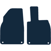 Image of the mat template for Porsche Cayenne (2012 - 2016) Car Mats