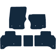 Image of the mat template for Land Rover Range Rover (2012 - 2022) Car Mats