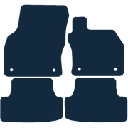 Image of the mat template for SEAT Leon (2013 - 2020) Car Mats