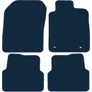 Image of the mat template for Chevrolet Aveo (2012 - 2015) Car Mats