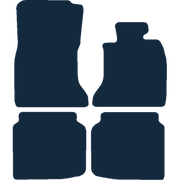 Image of the mat template for BMW 7 Series FO1 & FO2 (LWB) (2009 - 2015) Car Mats