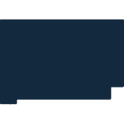 Image of the mat template for Peugeot Partner Tepee Wheelchair ramp conversion (2008 - 2019) Boot Mat