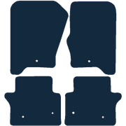 Image of the mat template for Land Rover Range Rover Sport (2013 - 2014) Car Mats