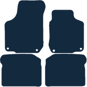 Image of the mat template for Volkswagen Golf Mk4 Round Clips (1999 - 2005) Car Mats