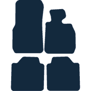 Image of the mat template for BMW 3 Series F34 (2013 - 2020) Car Mats