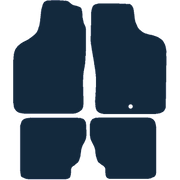 Image of the mat template for Saab 900 Convertible (1994 - 1998) Car Mats