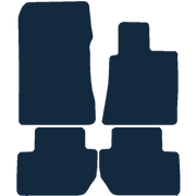 Image of the mat template for Honda Legend (2006 - Present) Car Mats