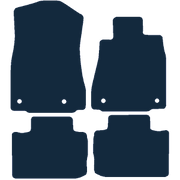 Image of the mat template for Lexus IS 300h (2013 - 2021) Car Mats