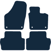 Image of the mat template for SEAT Alhambra (2010 - Present) Car Mats