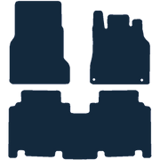 Image of the mat template for Mercedes-Benz A Class W168 LWB (1998 - 2006) Car Mats