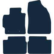 Image of the mat template for Toyota Corolla Left-Hand Drive (2006 - 2013) Car Mats