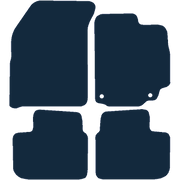 Image of the mat template for Suzuki SX4 2WD Manual (Fixings) (2006 - 2013) Car Mats