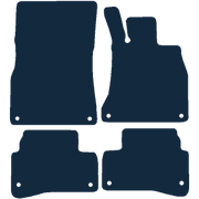 Image of the mat template for Mercedes-Benz S Class SWB (2013 - Present) Car Mats